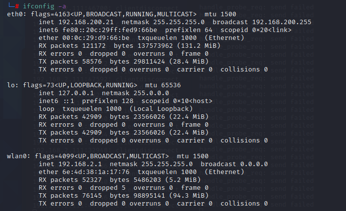 ifconfig